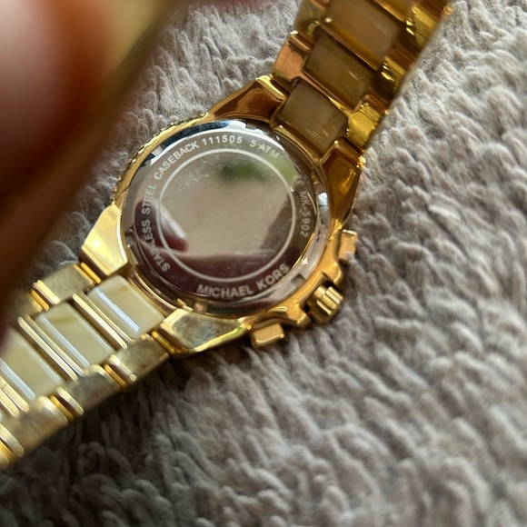 Michael Kors Camille Gold Dial Gold Steel Strap Watch for Women - MK5902 - Picture 7 of 11